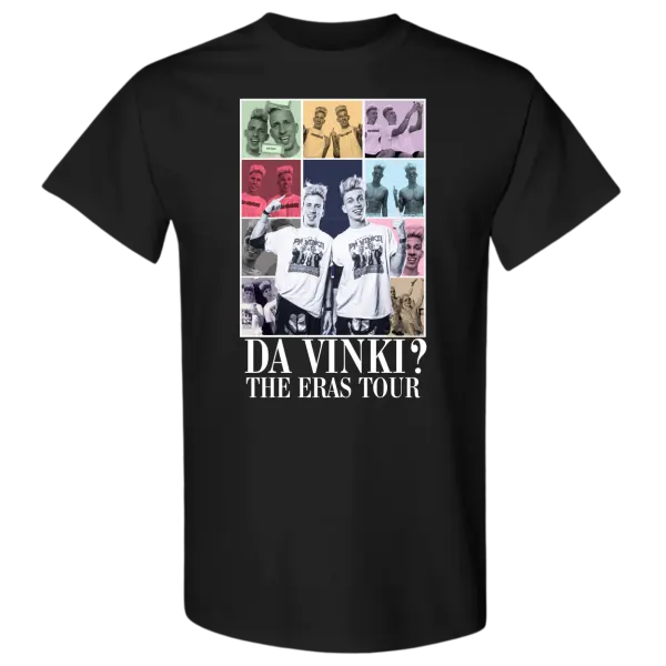 Da Vinki Eras Tour Black T-Shirt